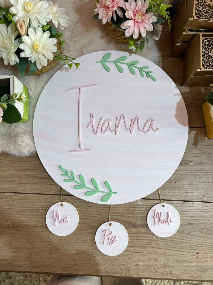 Colgante de pared en madera - Felt Craft RD