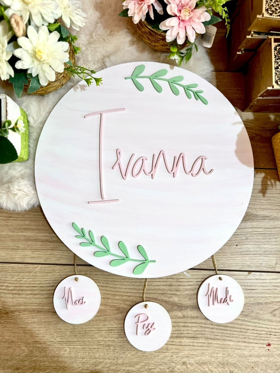 Colgante de pared en madera - Felt Craft RD