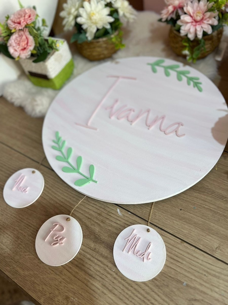 Colgante de pared en madera - Felt Craft RD