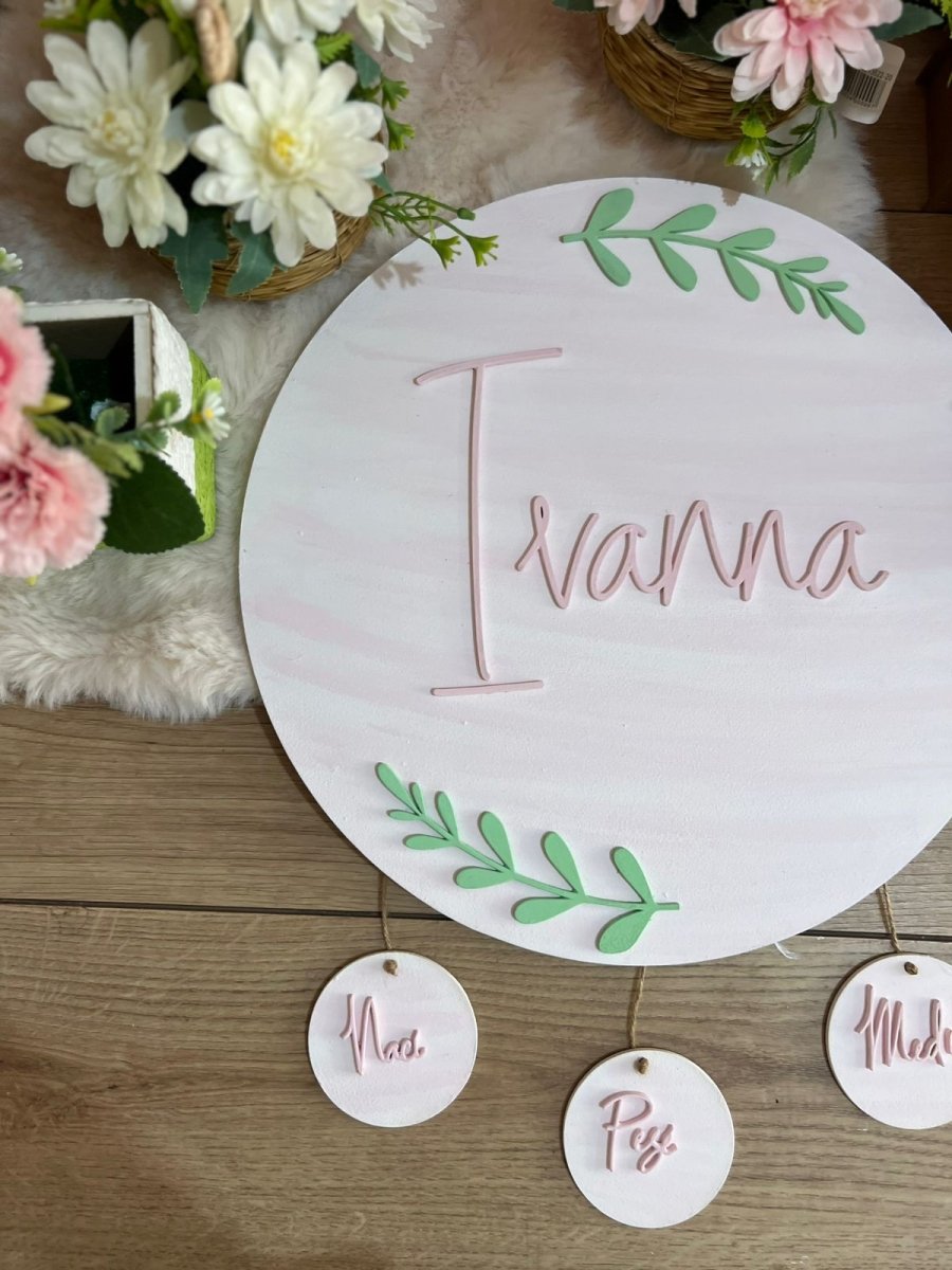 Colgante de pared en madera - Felt Craft RD