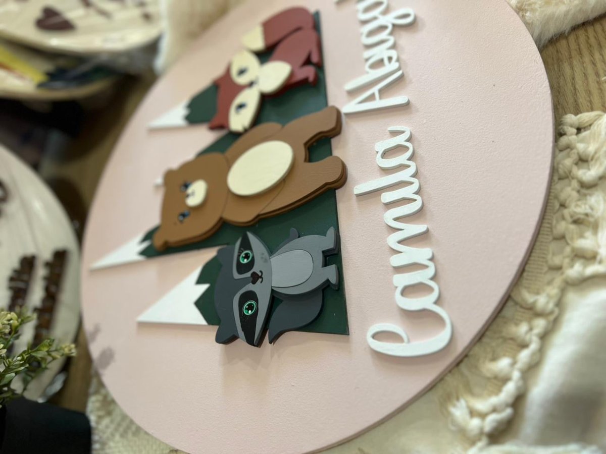 Colgante de pared para bebe republica dominicana - Felt Craft RD