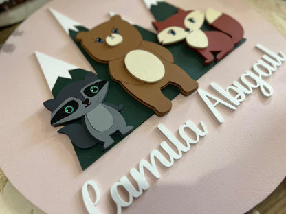 Colgante de pared para bebe republica dominicana - Felt Craft RD