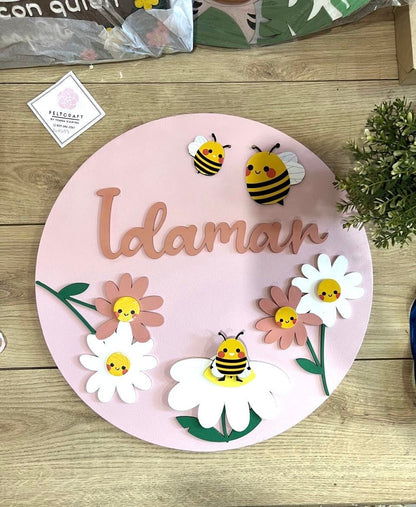 Colgante de abejitas ideal para cuartos de bebé