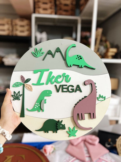 Colgante dinosaurio habitacion de bebe - Felt Craft RD