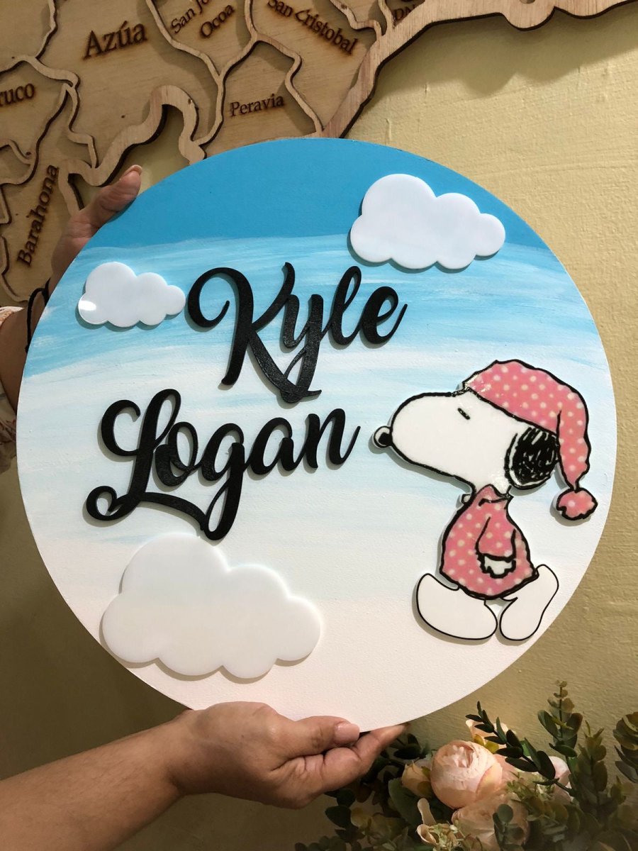 Colgante habitacion de bebe snoopy - Felt Craft RD