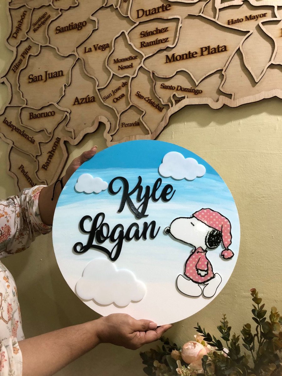 Colgante habitacion de bebe snoopy - Felt Craft RD