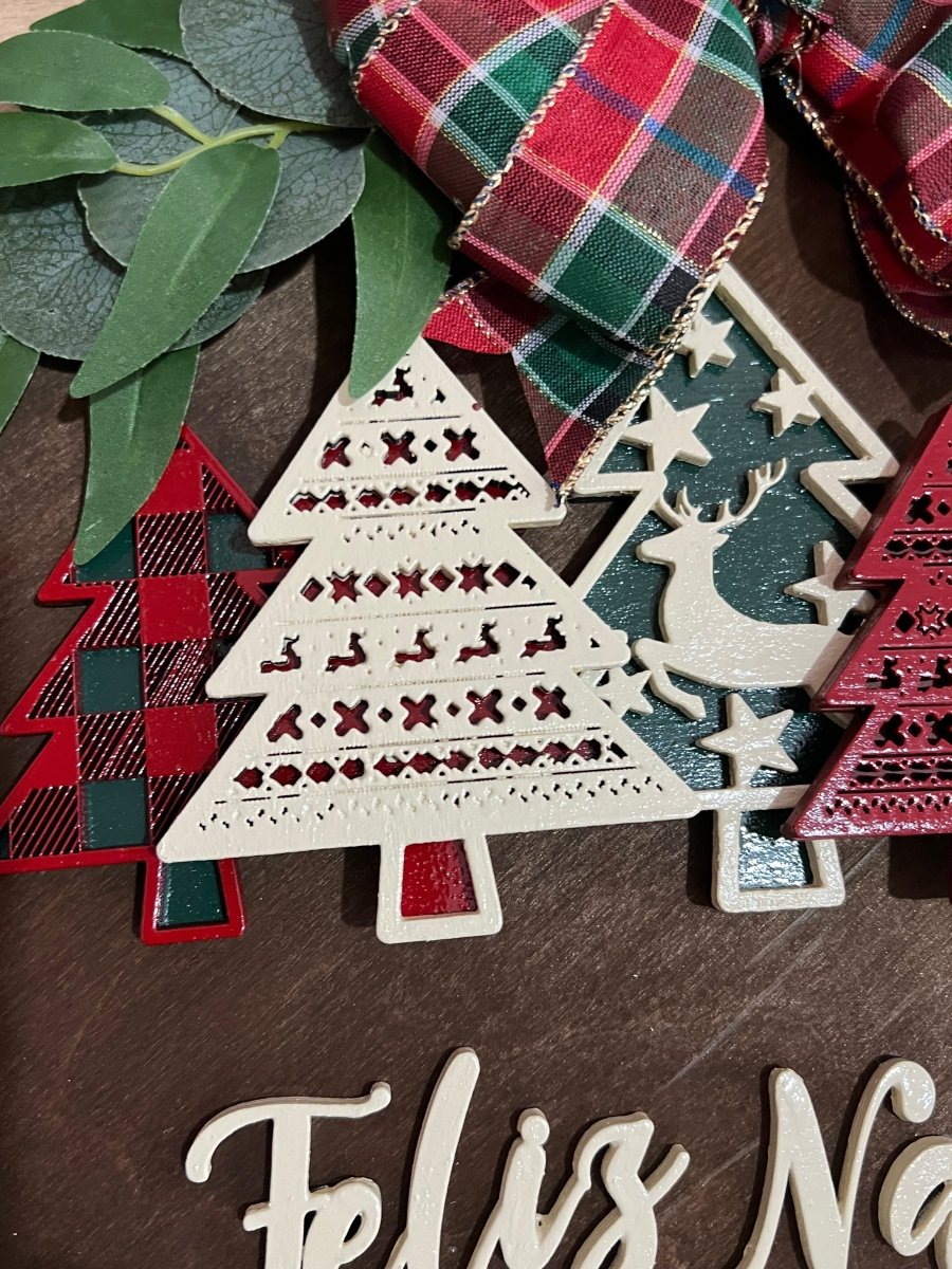 Colgante navidad personalizado - Felt Craft RD