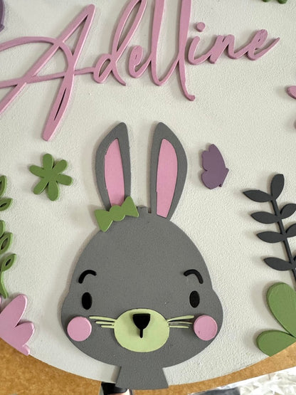 Colgante puerta bebe conejo - Felt Craft RD