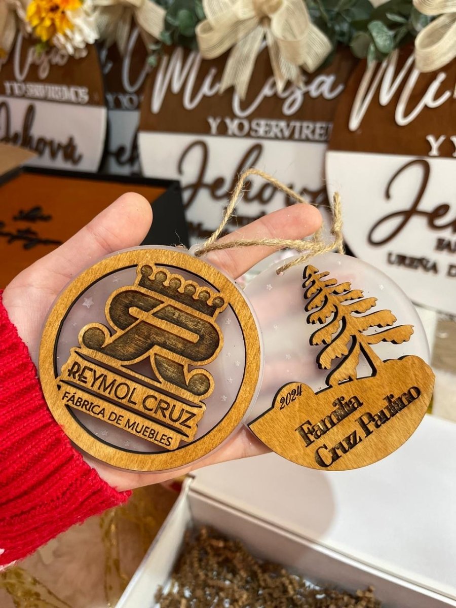 Copos decorativos navideños hechos a mano – Feltcraft RD