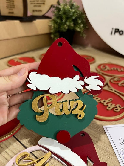 copos con nombres para decoración arbolito