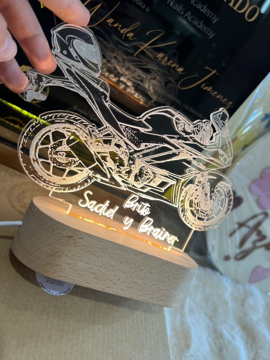 Decoracion habitacion bebe lampara personalizada republica dominicana - Felt Craft RD