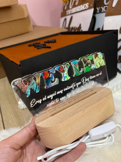 Decoracion lampara led - Felt Craft RD