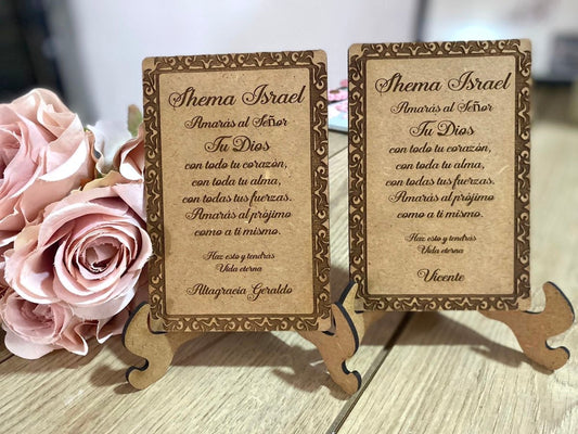 Decoración para recepción de eventos con mensaje personalizado en Santo Domingo - Felt Craft RD