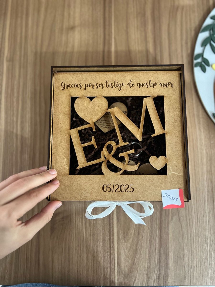 Detalles en madera caja - Felt Craft RD