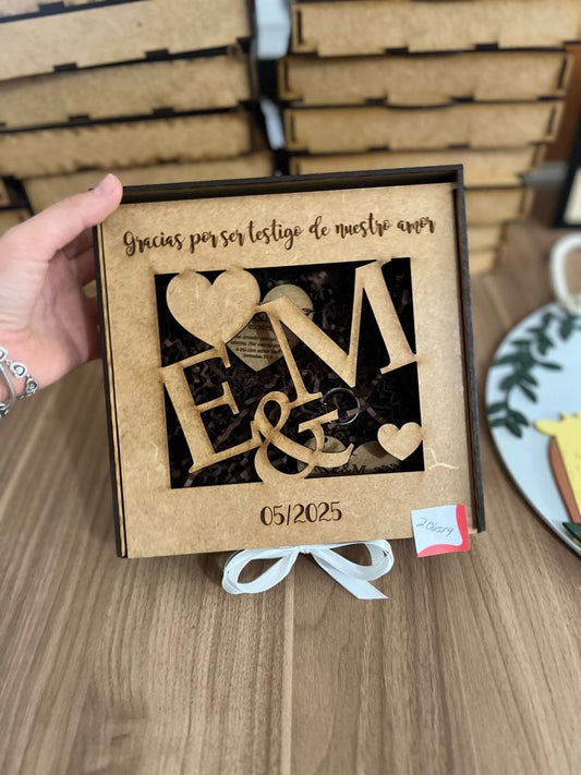 Detalles en madera caja - Felt Craft RD