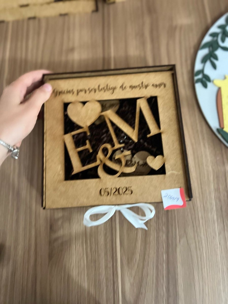 Detalles en madera caja - Felt Craft RD