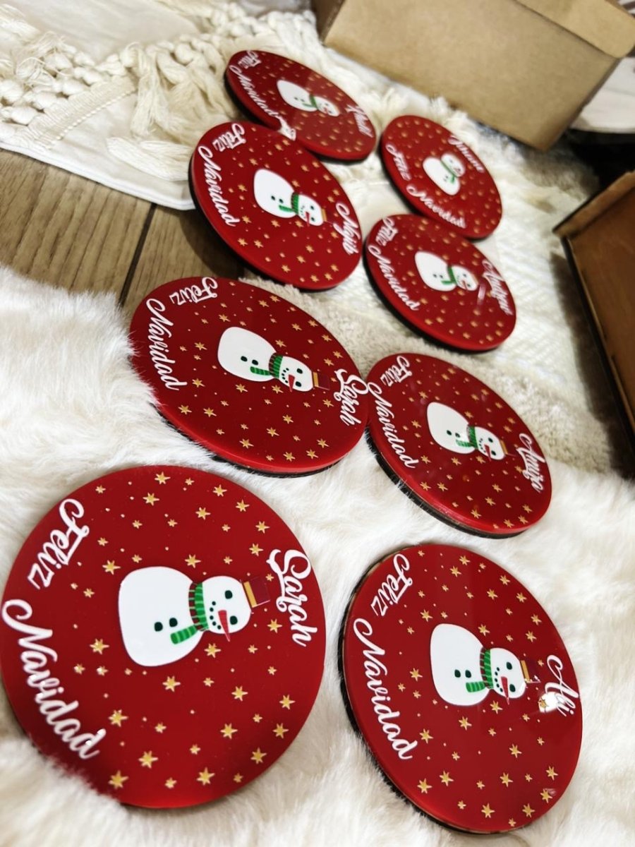 Detalles navidad acrilico republica dominicana arbolito - Felt Craft RD