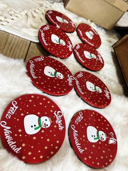 Detalles navidad acrilico republica dominicana arbolito - Felt Craft RD