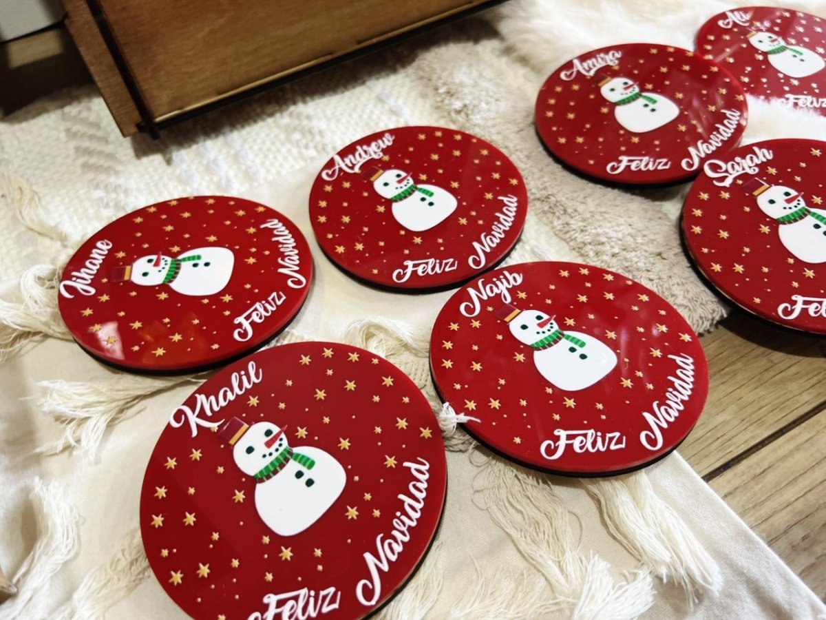 Detalles navidad acrilico republica dominicana arbolito - Felt Craft RD