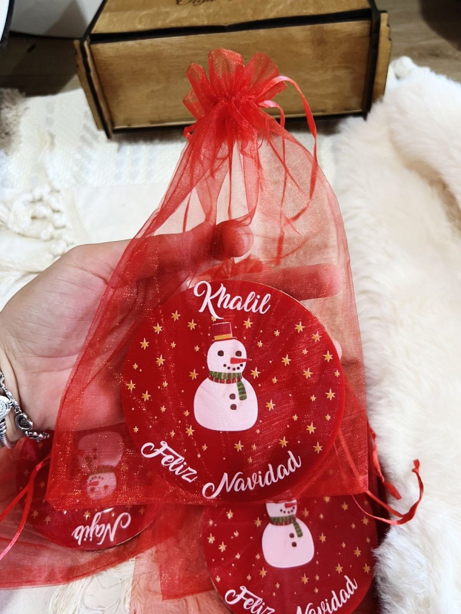 Detalles navidad acrilico republica dominicana arbolito - Felt Craft RD