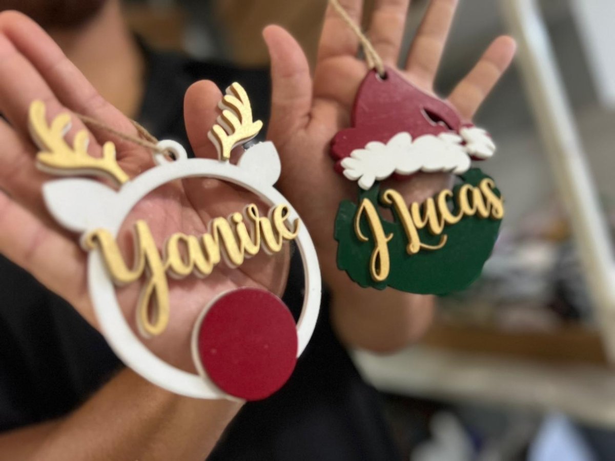 Detalles navidad republica dominicana arbolito - Felt Craft RD