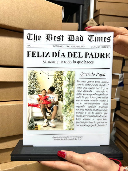 Dia del padre regalo con personalizacion - Felt Craft RD