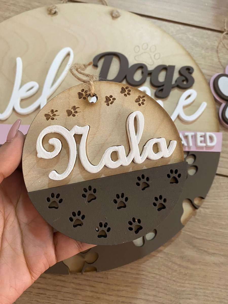 Dog Wall Hanger - Felt Craft RD