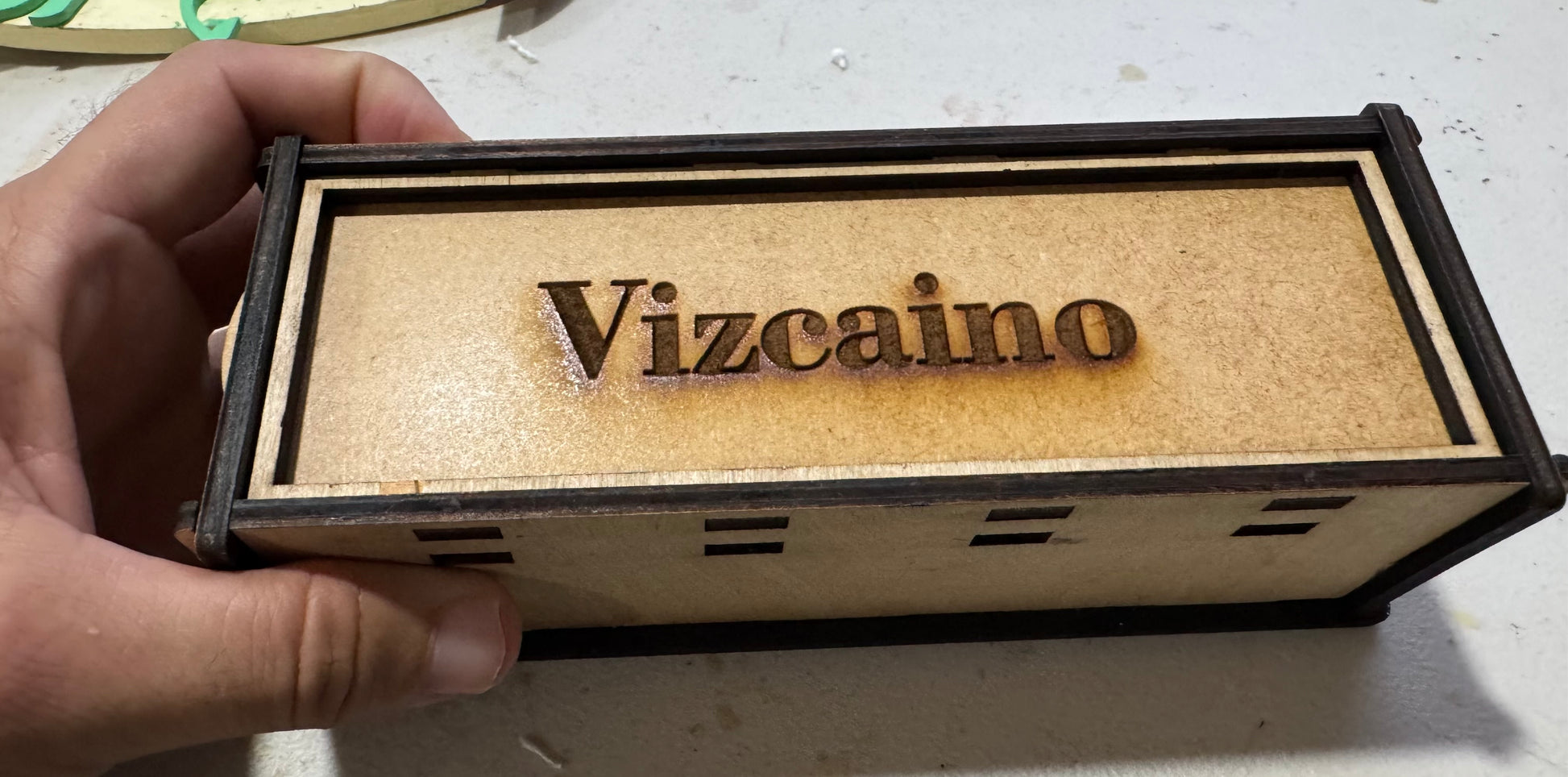 domino personalizado grabado con nombre