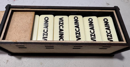 Dominos personalizado para regalo en madera - Felt Craft RD