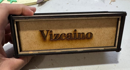 Dominos personalizado para regalo en madera - Felt Craft RD