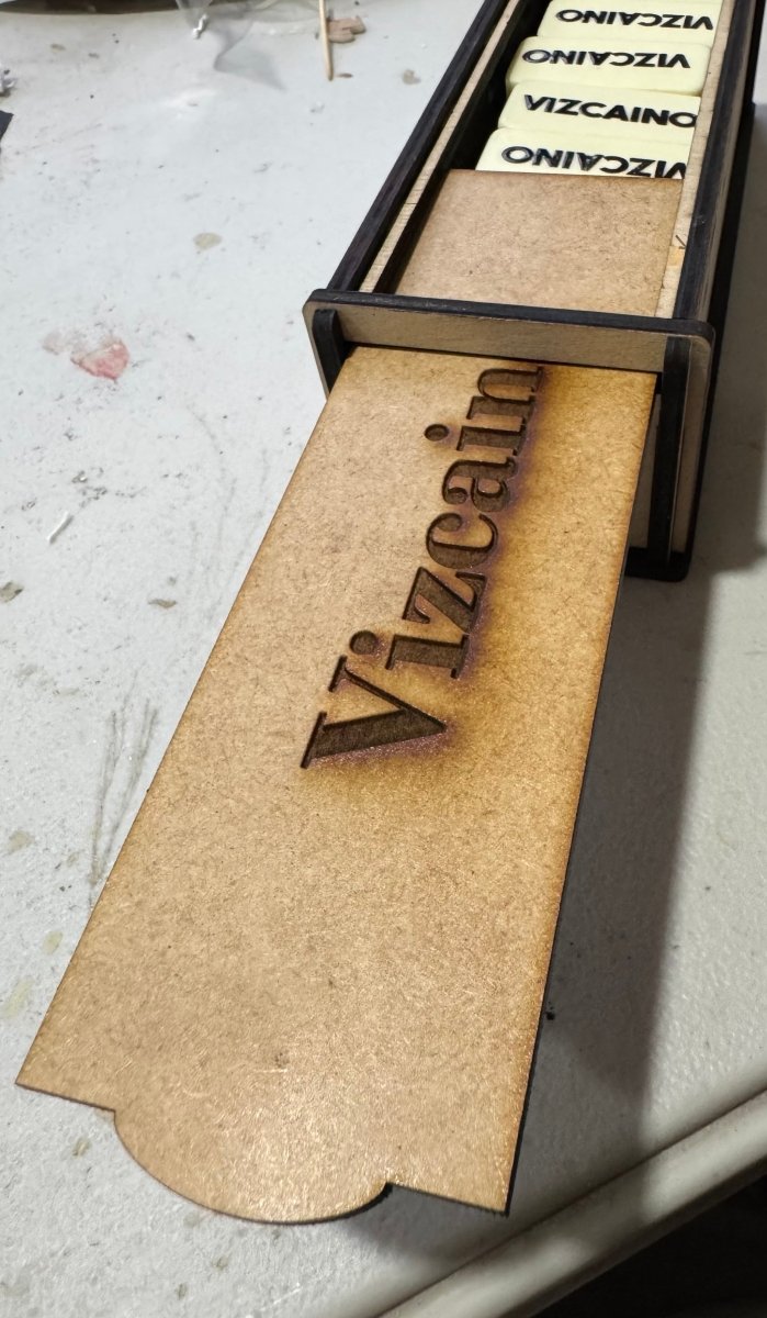 Dominos personalizado para regalo en madera - Felt Craft RD