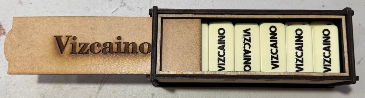 Dominos personalizado para regalo en madera - Felt Craft RD