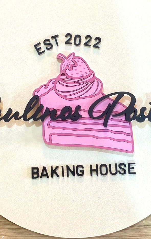 door hangers for business Baking Brand - Felt Craft RD