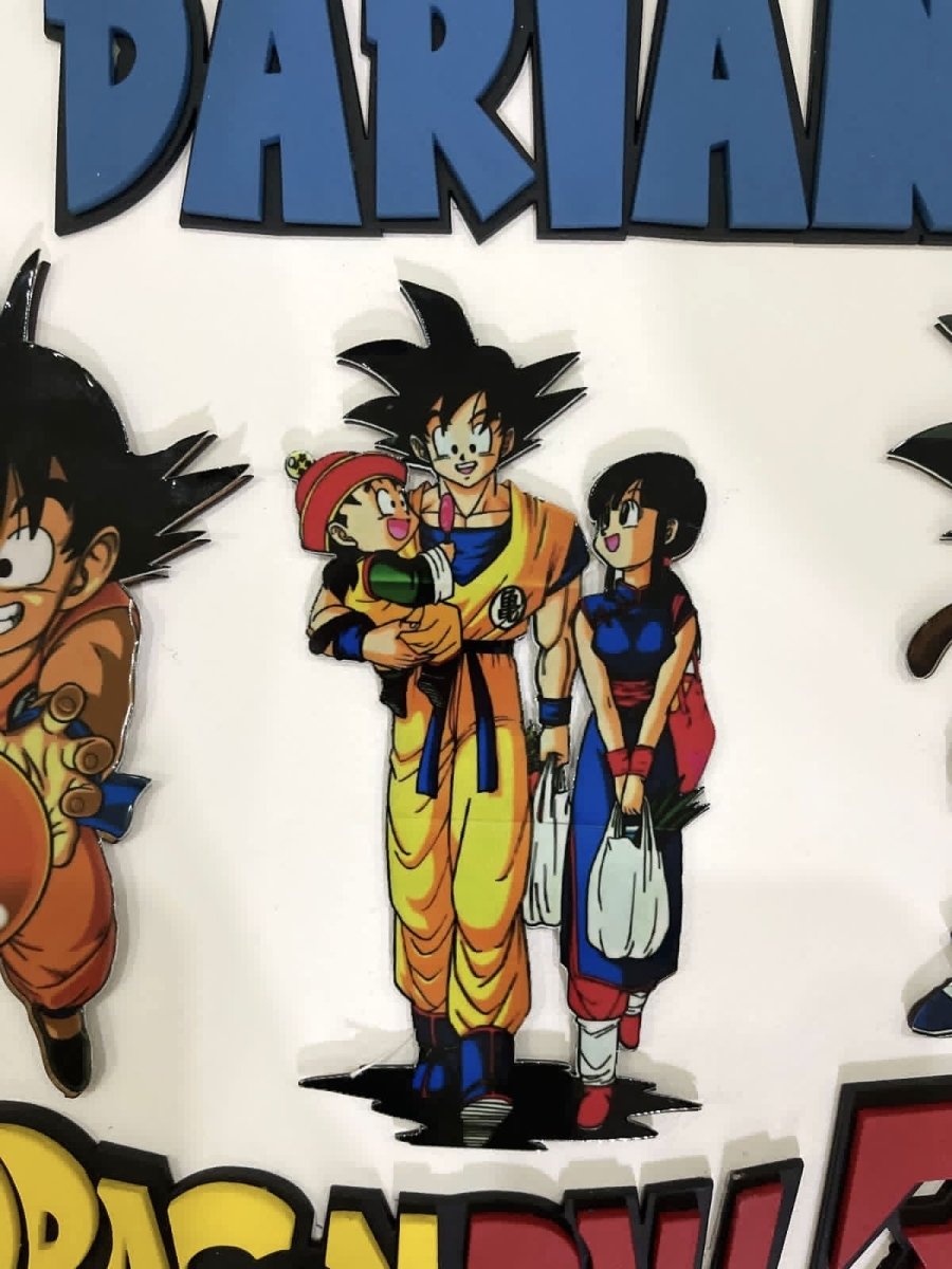 Dragon Ball Baby Boy girl Wall Hanging - Felt Craft RD