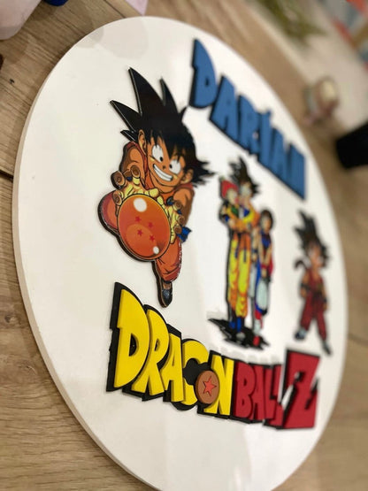 Dragon Ball Baby Boy girl Wall Hanging - Felt Craft RD