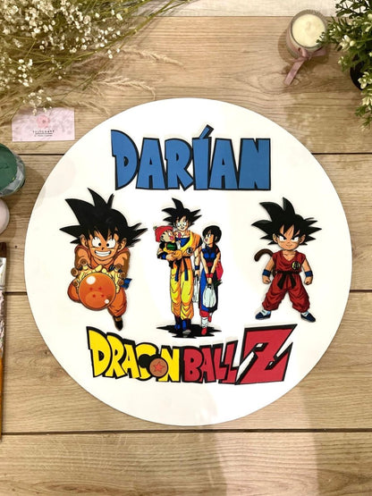 Dragon Ball Baby Boy girl Wall Hanging - Felt Craft RD