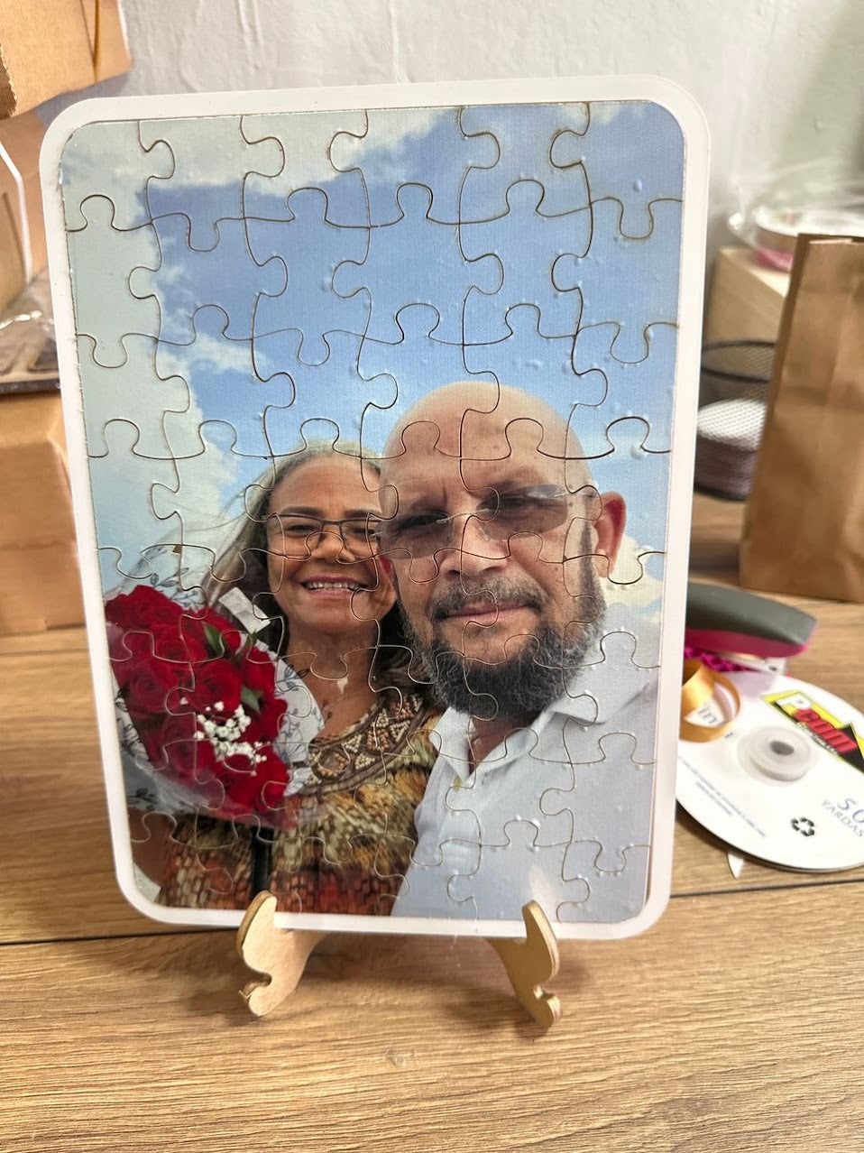 Rompe cabezas personalizados a color