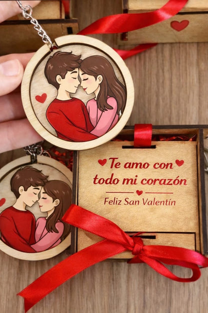 Cajitas de regalo enamorados