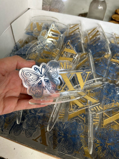 Fiesta de 15 souvenir en acrilico - Felt Craft RD