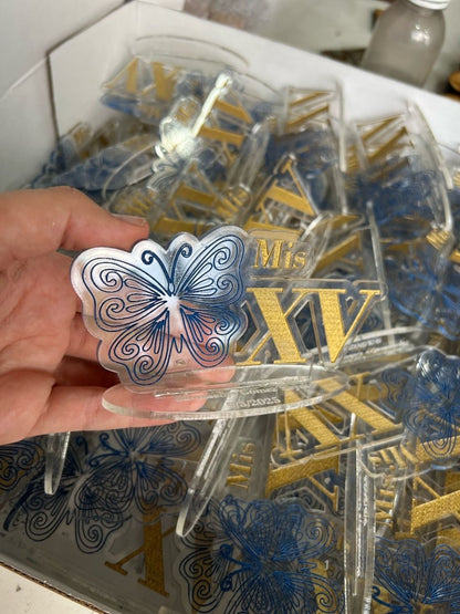 Fiesta de 15 souvenir en acrilico - Felt Craft RD