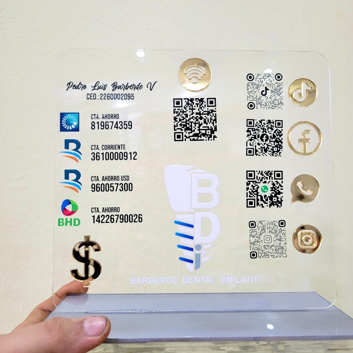 Hablador con QR - Felt Craft RD