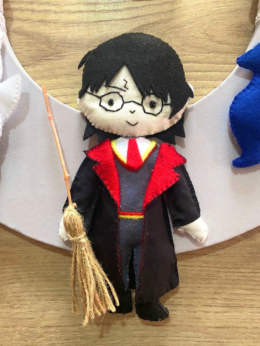 Harry Potter Nursery Decor Baby Boy Hanger - Felt Craft RD