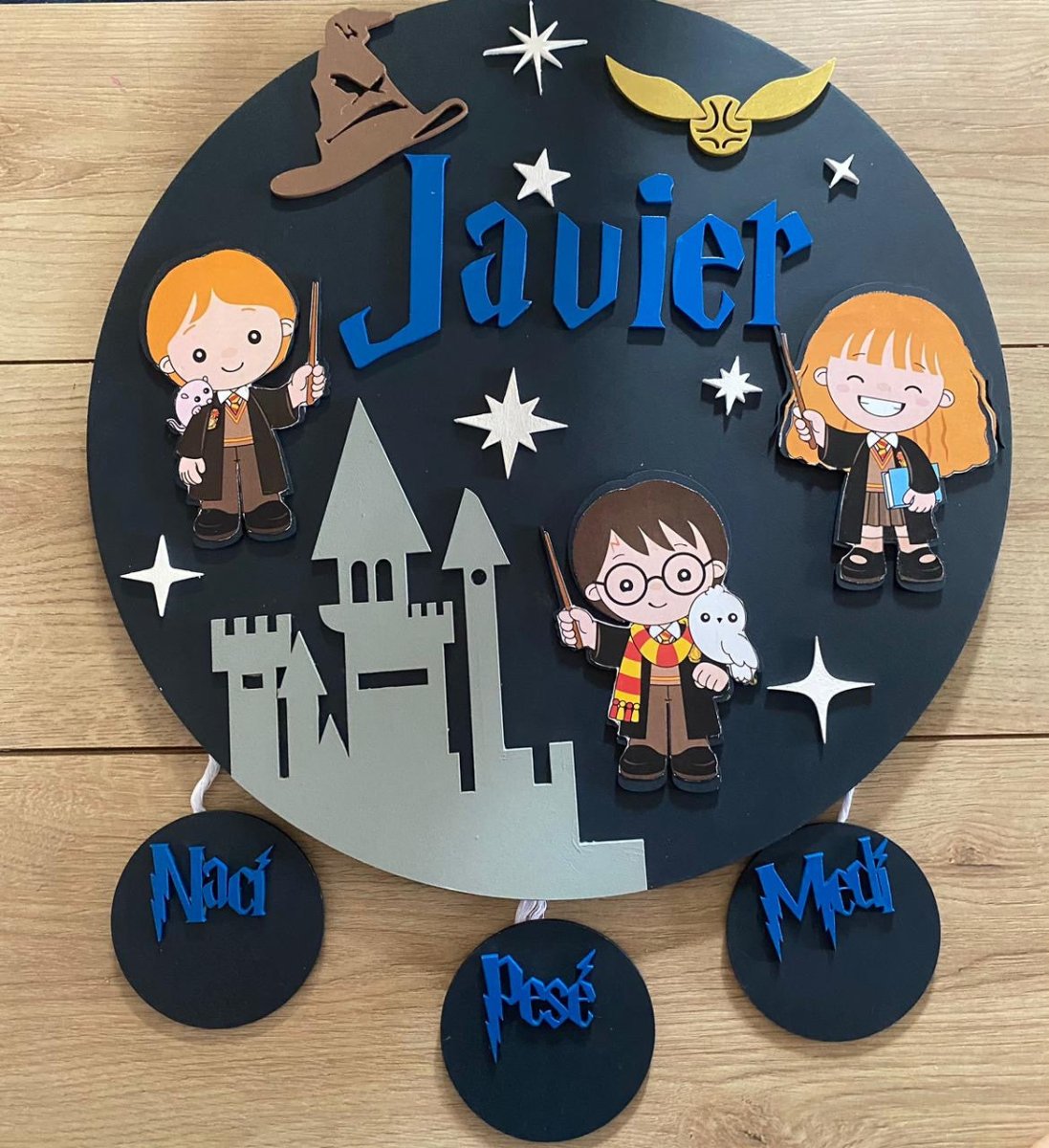 Harry Potter Nursery Kids Boy Room Decor - Felt Craft RD