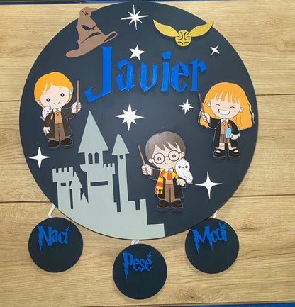 Harry Potter Nursery Kids Boy Room Decor - Felt Craft RD