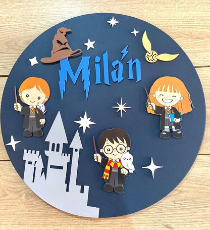 Harry Potter Nursery Kids Boy Room Decor - Felt Craft RD