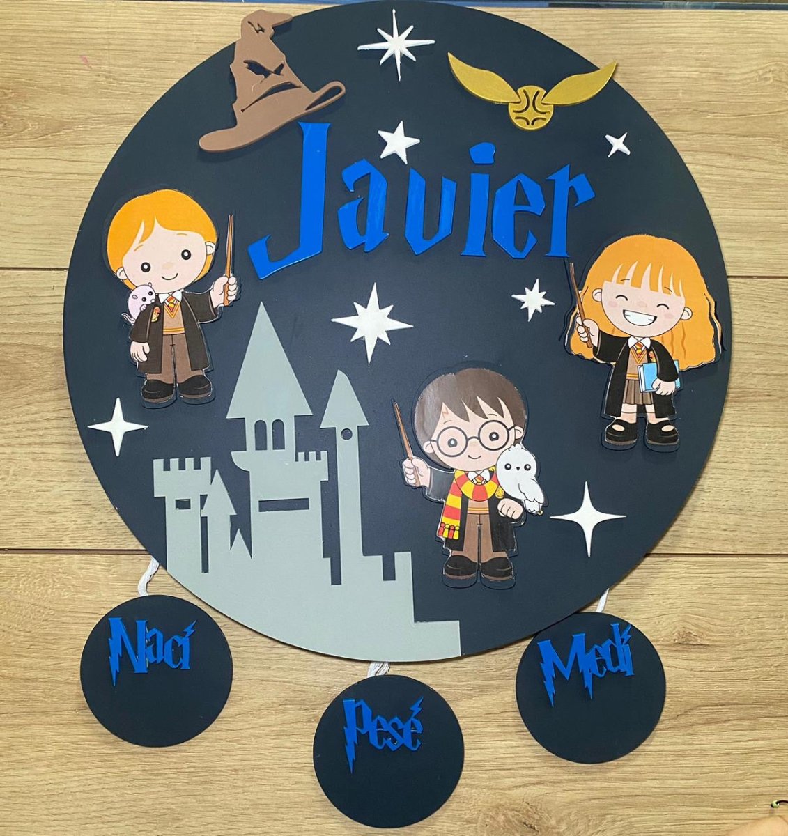 Harry Potter Nursery Kids Boy Room Decor - Felt Craft RD