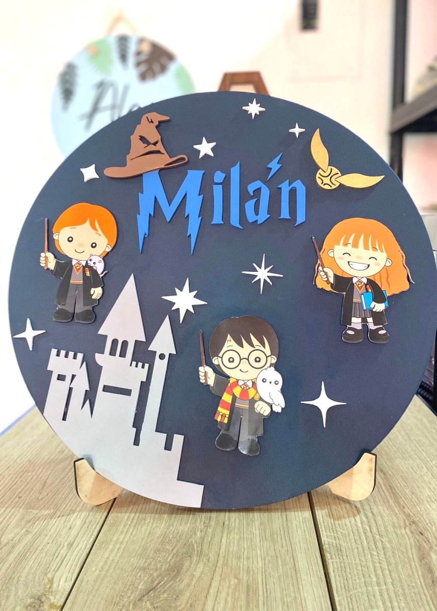 Harry Potter Nursery Kids Boy Room Decor - Felt Craft RD