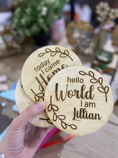 Hello World Baby tags - Felt Craft RD