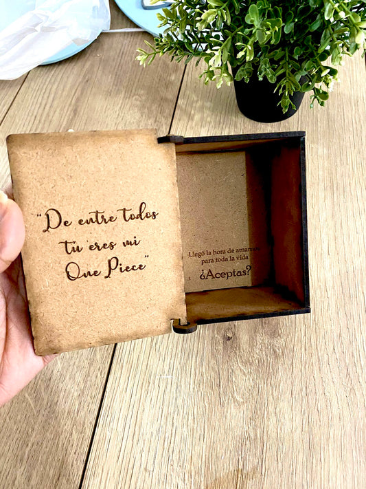 Proposal Customize engraved gift box