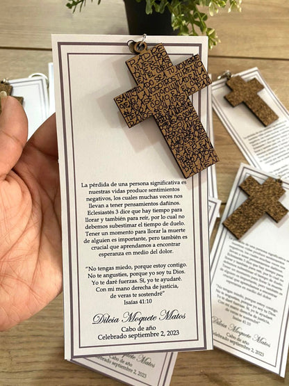 Invitación para bautizo personalizada en Santo Domingo - Felt Craft RD